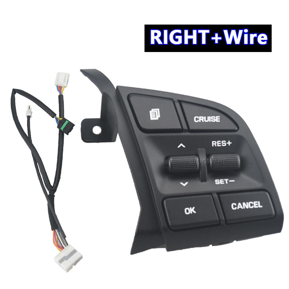 Prime Quality RH Cruise Control Steering Wheel Switch Button Backlight For Hyundai Tucson 2015 2016 2017 2018 2019