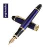 Jinhao X450 Fountain Pen Iraurita Nib Full Metal Golden Clip Luxury Pens Student Gift Stationery Office School Supplies