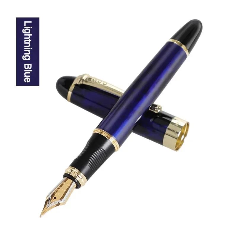 Jinhao X450 Fountain Pen Iraurita Nib Full Metal Golden Clip Luxury Pens Student Gift Stationery Office School Supplies