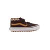 Vans Mte Sk8-Mid Reissue Versatile Comfortable Durable High-Top Kids Skate Shoes Kids Sneakers Brown VN000D10BF2