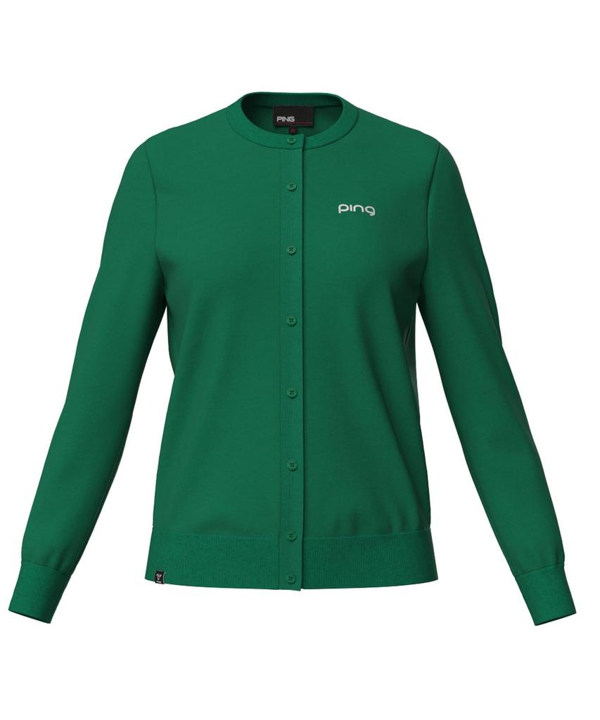 Ping Apparel Women's Knit Ensemble (Cardigan and High Neck Set) / Golf / 622-5179300 140_Green S