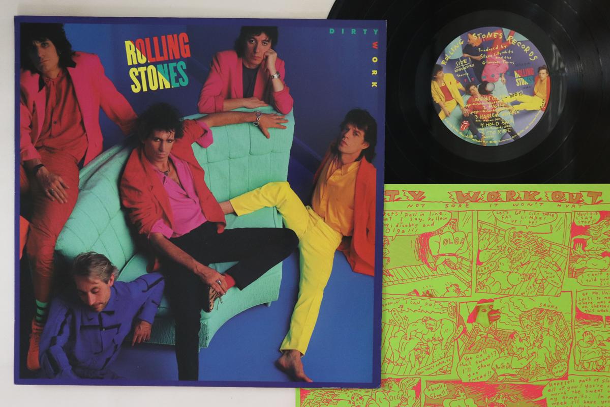 

LP Record ROLLING STONES - Dirty Work 28AP3150 ROLLING STONES 1986 Japan Rock