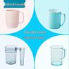 Camellia Simple Mouthwash Cup with Toothbrush Slot