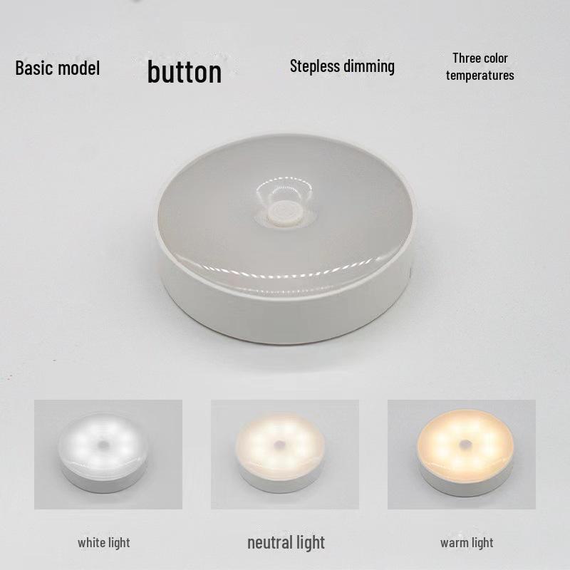 Intelligent LED Night Light with Motion Sensor - White Light (Auto-Off)