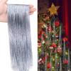 Lasers Ribbon for Christmas Tree Accent Party Decoration Metallic Finish Tinsel for Birthdays Weddings Anniversaries