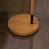 Metal Frame Floor Lamp with 350 Degree Rotating Lampshade, for Living Room and Bedroom, LED Bulb Included, Brown