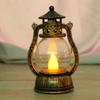 Halloween Stimulation Lantern Prop - Bronze Portable for Creepy Home Decor Outdoor Party Haunted House