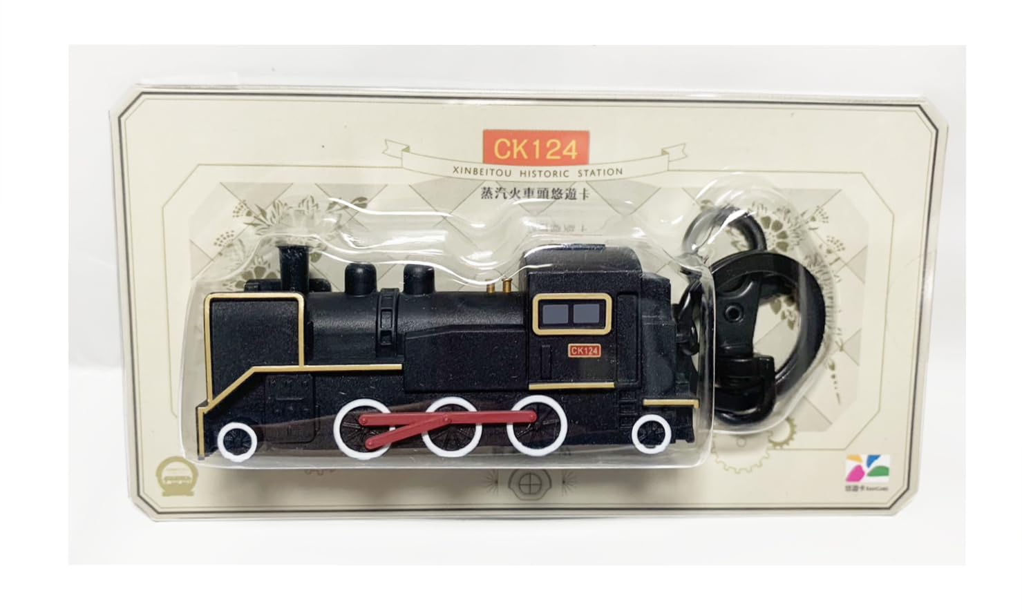 Эксклюзивно для Тайваня Станция Синьбэйтоу Памятная Паровая Локомотив CK124 EasyCard Предварительный Заказ Ограниченное Издание [Предмет]