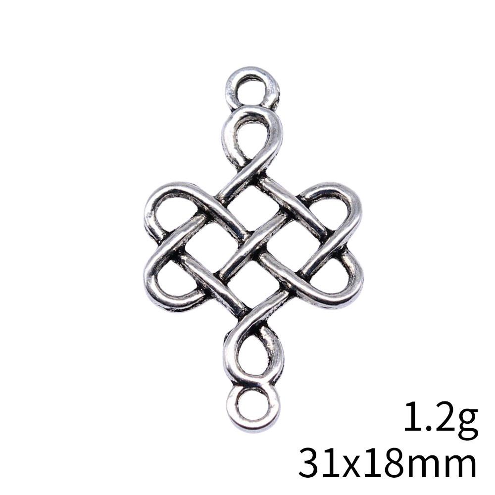 Valentine's Day Charms For Necklace Chinese Knot Chinese Character Charms Pendant Women's Bag Pendant Accessories