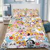 Exquisite 3D Lankyboxe Wallpaper Foxy Boxy Printing Bedding Set Duvet Cover Comforter Bed Adult Youth Girl Boy Gift