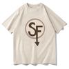 Summer Sally Face Girl Print T-shirt Women Kawaii Tee Shirt Harajuku T Shirt Cotton Tops Goth Graphic T shirts