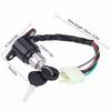 Motorcycle Ignition Key Switch Lock With Unlocked Key Fits For Honda CB CM 400 450