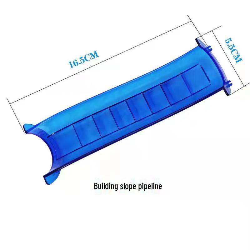 Wellbbplay Magnetic Window Pipeline Building Blocks: Colorful Educational Ball Track Toys