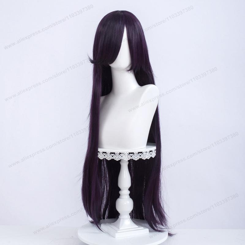 Anime 100Cm Long Staight Cosplay Synthetic Wig Black White Red Pink Brown Gold Blue Women Heat Resistant Hair High Quality Wigs