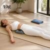 Ergonomic Memory Foam Waist Cushion 3-in-1 Lumbar Support Pillow, Triple Fusion Lower Back Massager with Heat, Vibration, Electric Breathable for Desk