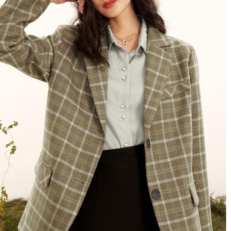 Harz Perlmutt Hemdknöpfe Damenbekleidung Oberteil Hemd Strickjacke Chiffonhemd Exquisite High-End Knöpfe Runde Knöpfe