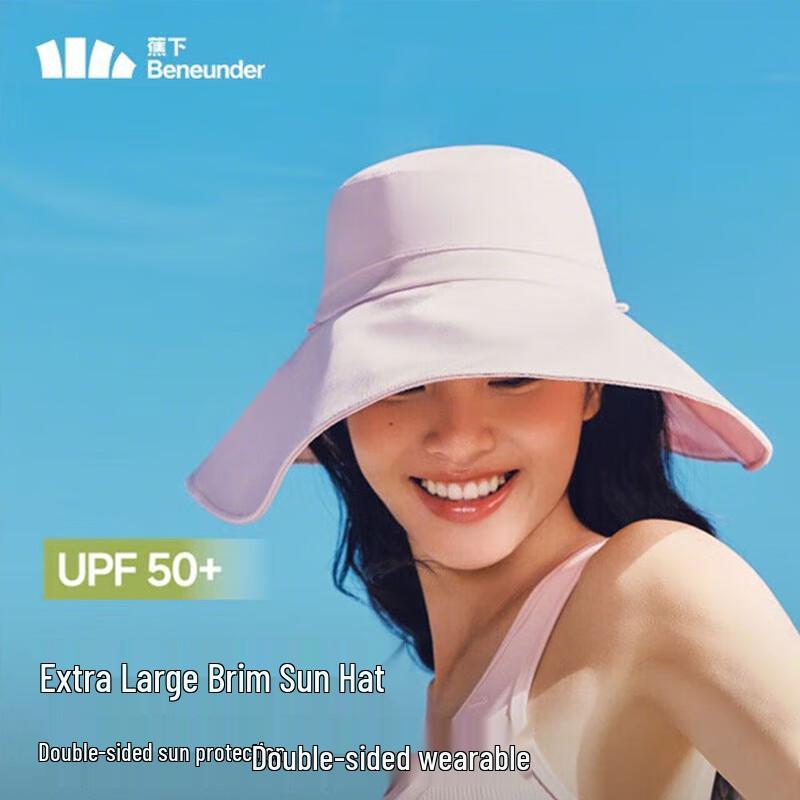 Beneunder Women s Reversible UV Protection Fisherman Hat One Size