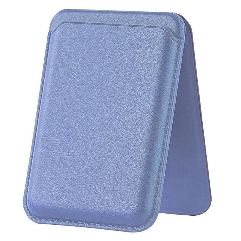 Magnetic For Magsafe Leather Wallet Card Holder For Iphone 16 15 14 13 Pro Max Hide Phone Stand Bank Id Card Holder Pocket Cover