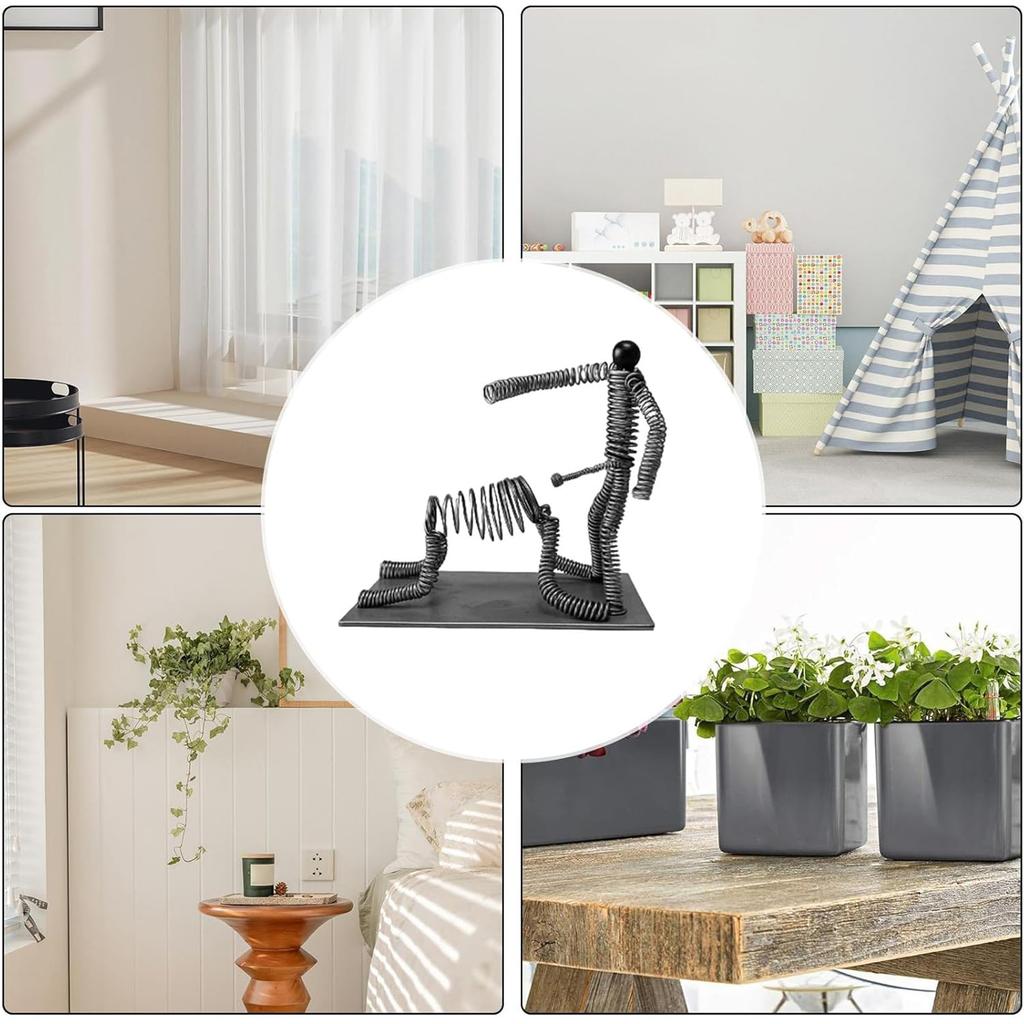 Desk Toys - Funny Spring Man, Hilarious | Amusing Desktop Decoration, Novelty Toy For Home Colleagues Adults Party