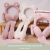Moving Jumping Ears Winter Warm Earmuffs Airbag Outdoor Ear Covers  for Ladies Girls