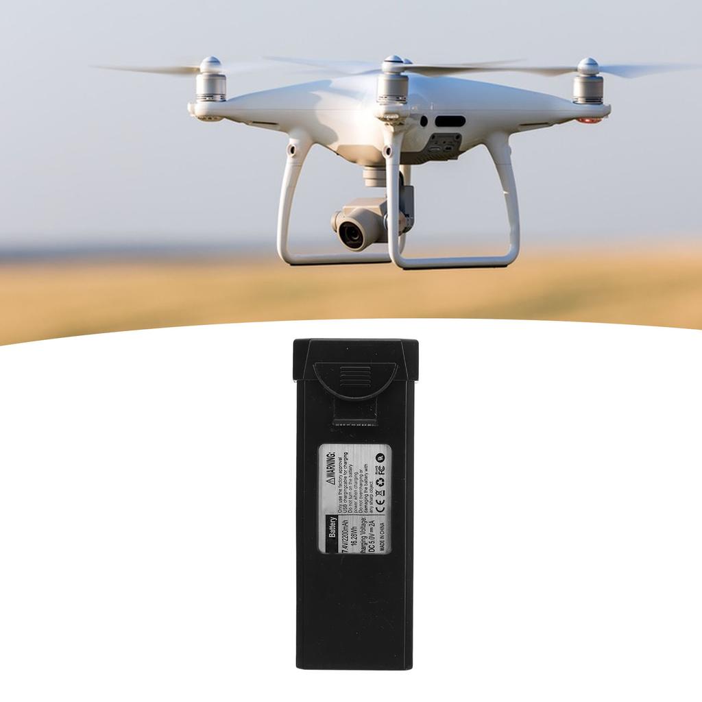 Drone Battery Spare Part Replacement Lithium 7.4V 2200mah for LYERC  00 PRO SE Quadcopter