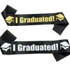 2026 European and American Fashion Graduation Strap IGRADUATED Etiquette Strap Ribbon Graduation Party Clothing Shoulder Strap Dress Up