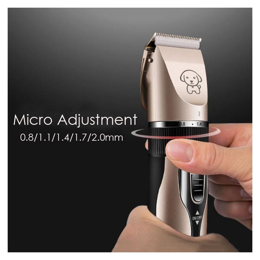Powerful Haircutting Machine Kit Set for Dog Cat Hairdressing Grooming Shear Cutter Comb File Scissor Profesional Pet Removes Long Short Hair Clipper