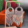 New Design Cicada Drop Earrings for Women Ethnic Alloy Insect Pendants Dangle Earrings Girls Cute Party Jewelry Gifts