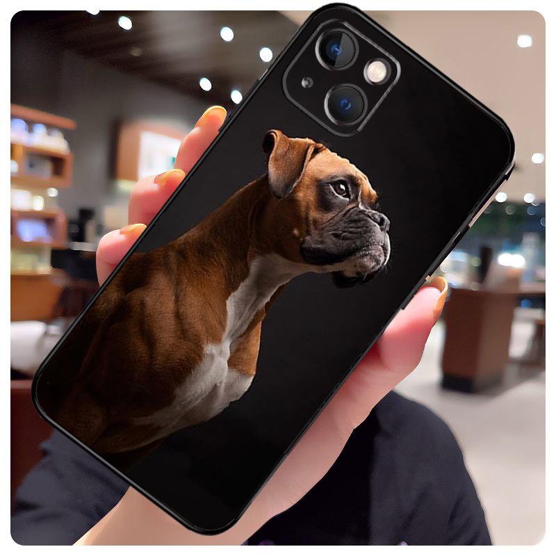 

Чехол для iPhone 17 Pro Max 15 14 13 11 12 16 Pro Max mini 15 16 Plus 16e 17 Air с изображением боксера iPhone 12 mini