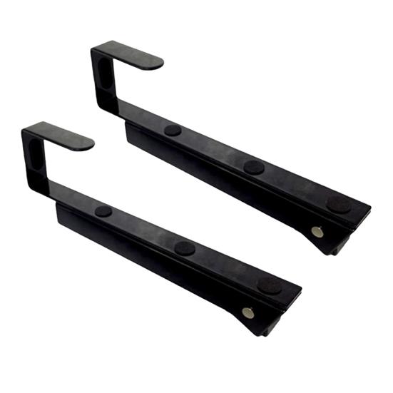 Over The Door Hooks Collapsible Folding Metal Hanger Organizer for Laundry Bathroom Bedroom Space Saving Clothes Drying Rack for Coats Towels Bags