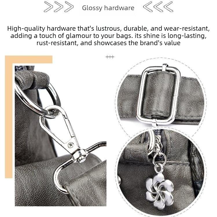 Women's Large Capacity Handheld Shoulder Crossbody Bag