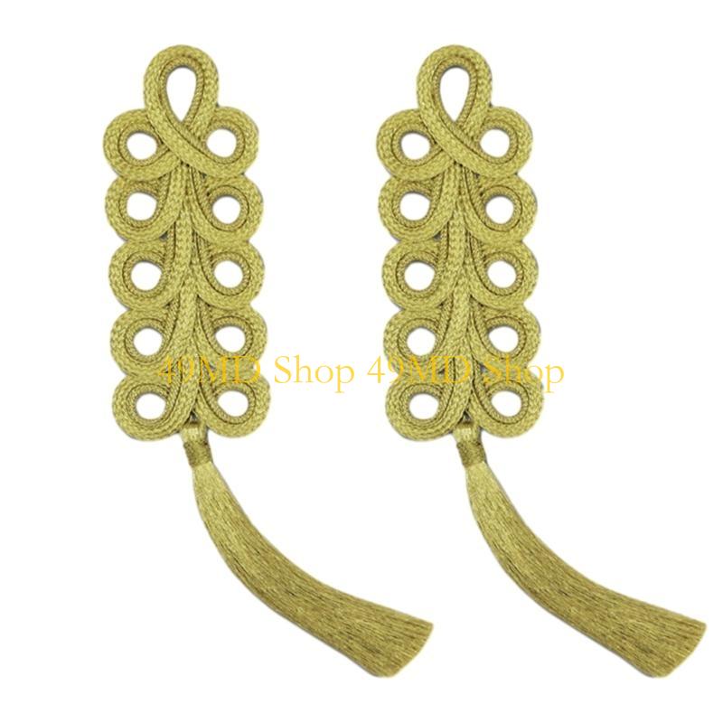 

49MD Cheongsam Lace Patches for DIY Enthusiasts Cheongsam Accessories Sew On