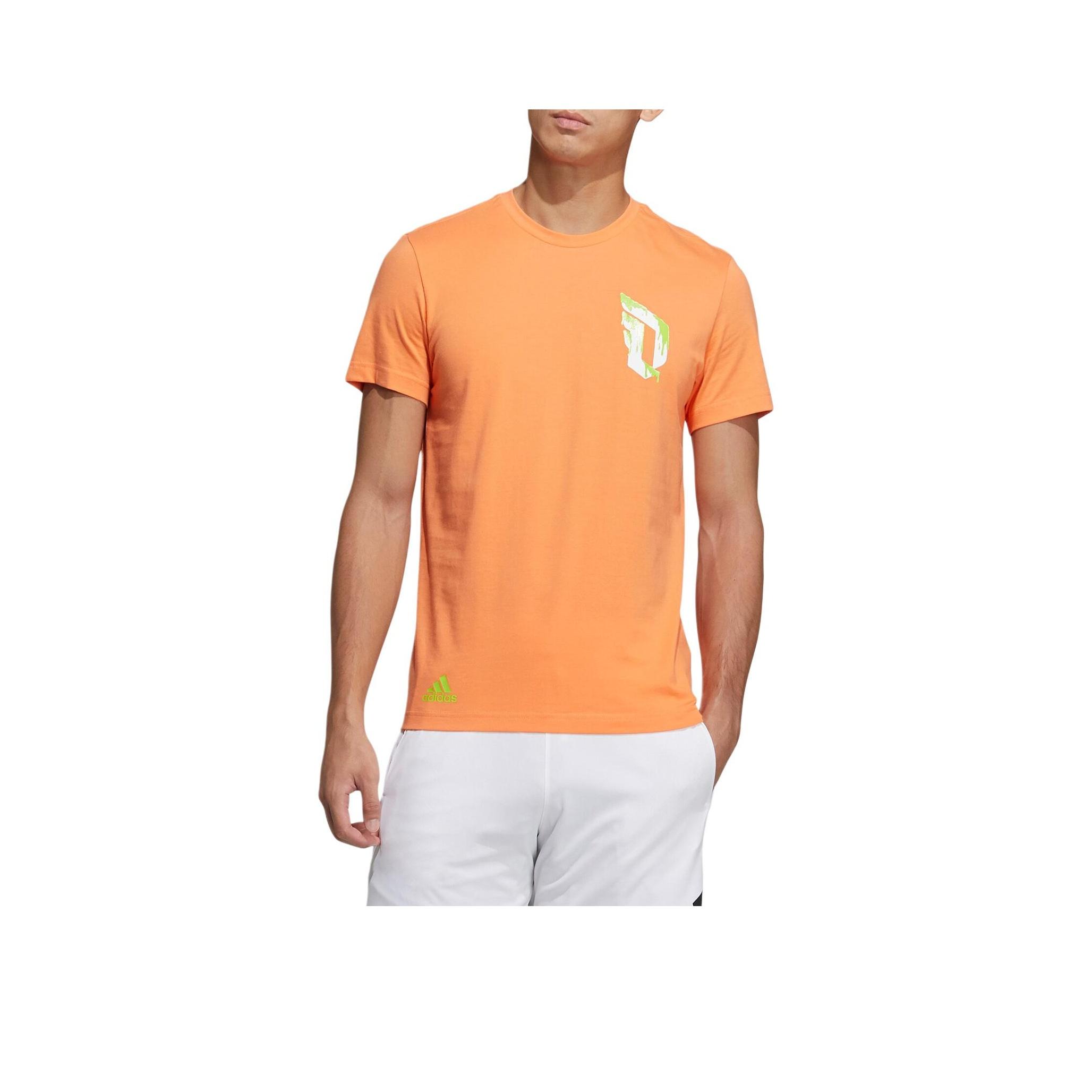 Adidas Crew Neck T-Shirt Men Tops GM4060 L