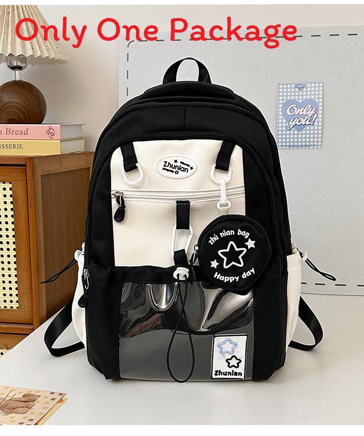 Girl School Backpack With Nylon Material And Design For Teen Students