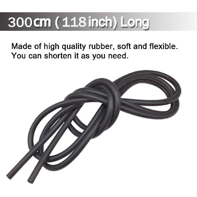 Windshield Washer Nozzle Fluid Hose Kit 3 Meters with 12 Pcs Hose Connectors