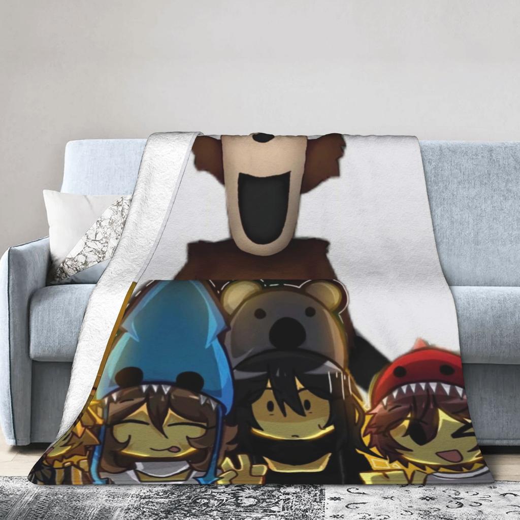 99 Nights In The Forest Game Blankets Quality Warm Soft Throw Blanket Winter Kids Couch Chair Sofa Bed Print Bedspread