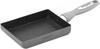 Marie Claire Egg 18 X 13 Induction Cooktop Lightweight Pan, Cm, Compatible, Aluminum, Black, MC-071R