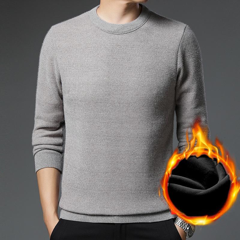 Winter Neue Chenille Herren Casual Crewneck Jugend Koreanische Pullover Pullover Männer