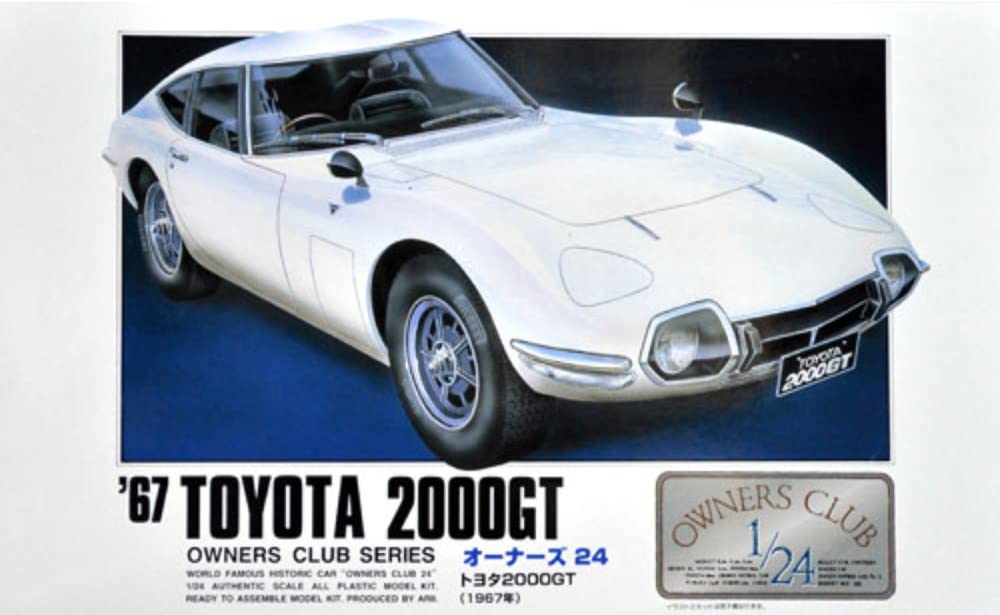 

Micro Ace Toyota 2000GT Plastic Model 1/24 (Owners Club) No.1 67