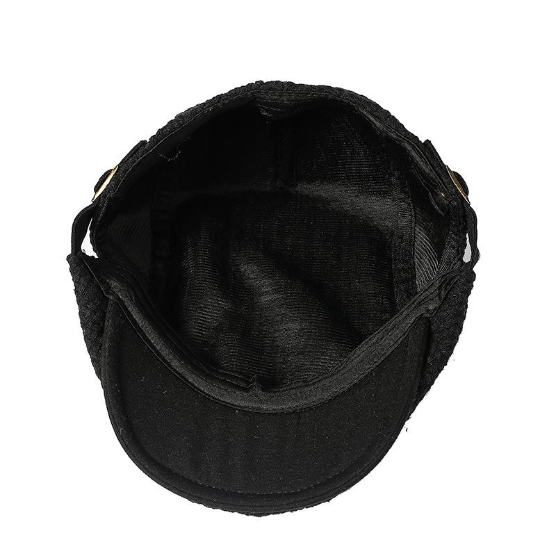 Vintage Cap Men's Winter Forward Cap Beret Peaked Cap Newsboy Caps for Men Driver Ivy Hat Gatsby Painters Hats