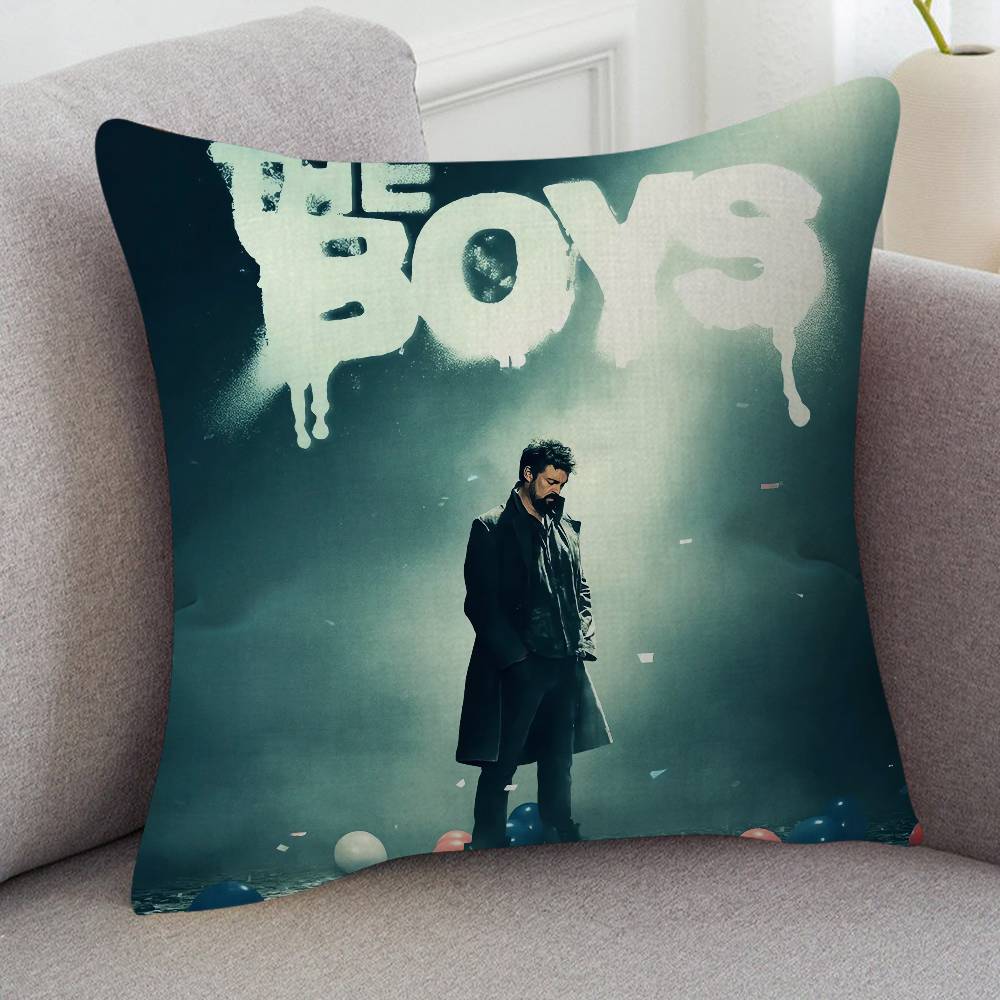 TV Drama The Boys Game For Cartoon Print Peripheral Pillow Case Cushion Cover Home Decor Birthday Gift Pillowcover