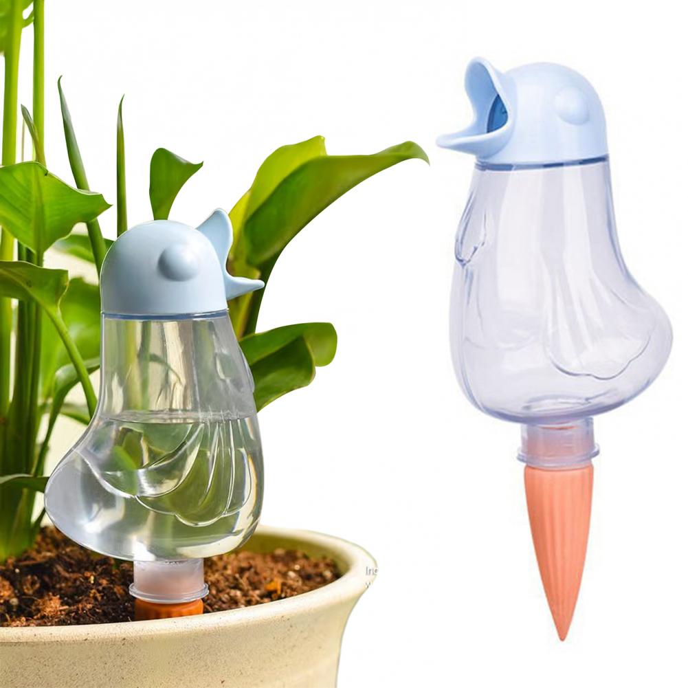 Bird Self Watering Spikes Self Watering Globes with Bulb Plant Watering Device Automatic Outdoor Indoor Potted Plant Irrigation