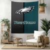 Philadelphia Eagles Custom Your Name Wall Decor Tapestry Art For Pet Memorial Birthdaywedding Party Backdrop Family Gift