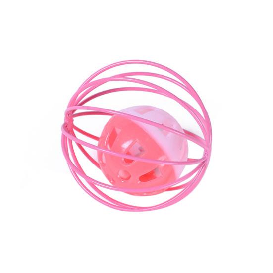 Hollow Ball Bell Sound Making Cat Kitten Interactive Scratch Playing Pet Toy
