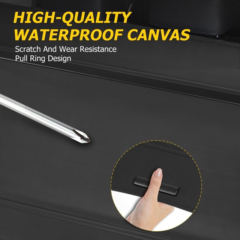 Retractable Rear Trunk Cargo Cover Double Curtain Tail Box Storage Panel For Honda CRV 2023-2025
