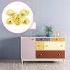 4lots Clovers Cabinet Pull Retros Brasses Heavy Type Zincs Alloys Handle for Cupboard Dresser Drawers