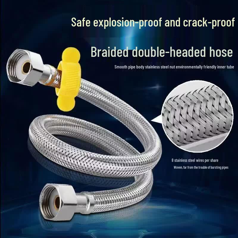 Jinghong 304 Stainless Steel Braided Water Inlet Hose