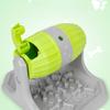 Rolling Treat Dispenser Dog Toy With Food Opening NonSlip Base Interactive Feeding Game For Canine Enrichment