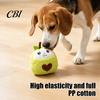 Soft Dog Toy for Puppies Plush Toy, Squeaky Sound Stuffed Puppy Cartoon Fruit Shape, Colorful Durable Chew-Resistant Pet Dogs Stress Relief