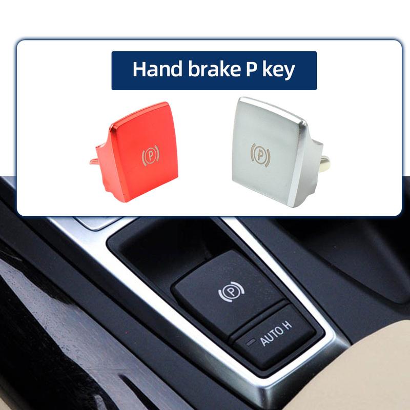 Handbrake Assembly Electronic Handbrake P Button Decorative Cover 61319148508 For BMW X5 E70 2007-2013 X6 E71 2008-2014